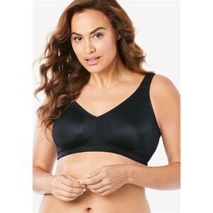 NEW Leading Lady 40D Claire Everyday Comfort Wirefree Bra Black 91860